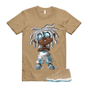 11 H-Town Canvas Summit White Football Blue Houston Tan Camiseta Match CHONGO