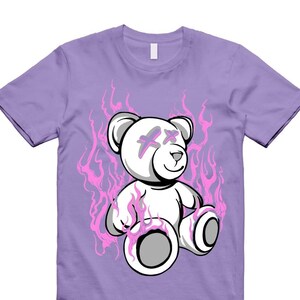 Dunk Lilac Bloom Pink Purple White T Shirt Match LIT