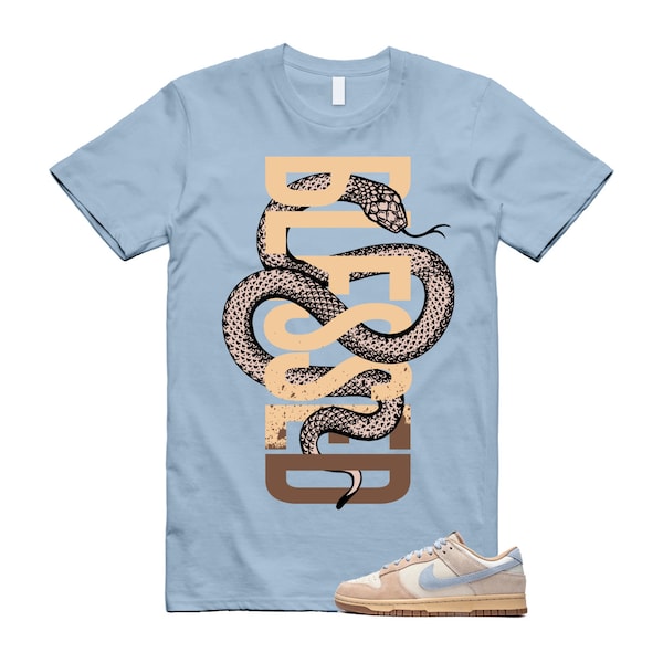 Dunk Sanddrift Light Armory Blue Low Coconut Milk Hemp Sesame Gum Medium Brown T Shirt Match SNAKEBLS