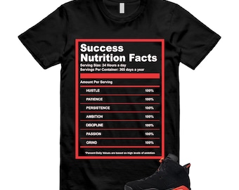 Camiseta negra y roja del vendedor infrarrojo 6 Match SUCC