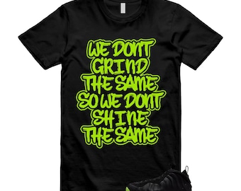 Foamposite Volt Black Air One T Shirt Match GRIND