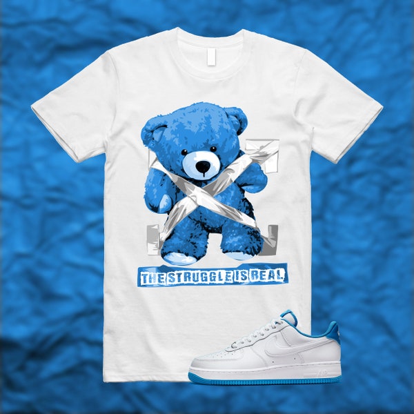STRUG T Shirt to match Air Force 1 '07 Light Photo Blue Hoodie