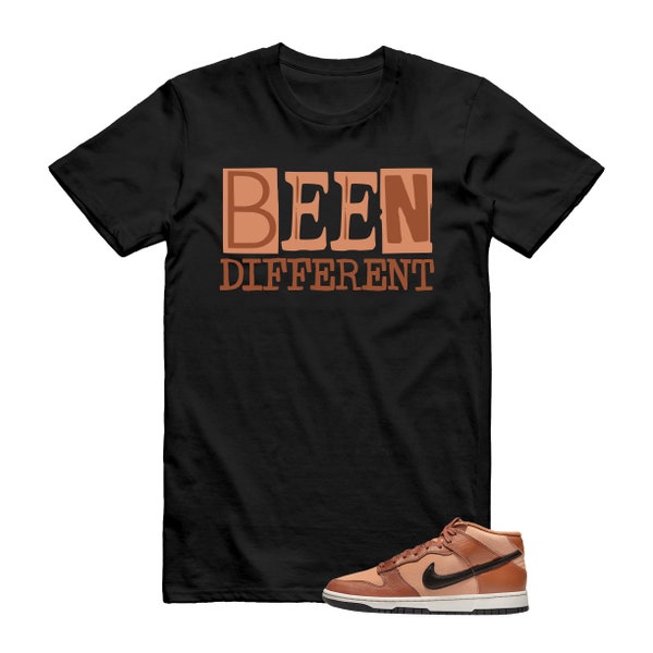 BEEN T Shirt to match N Dunk Mid Amber Brown Phantom Dark Russet Black Hoodie