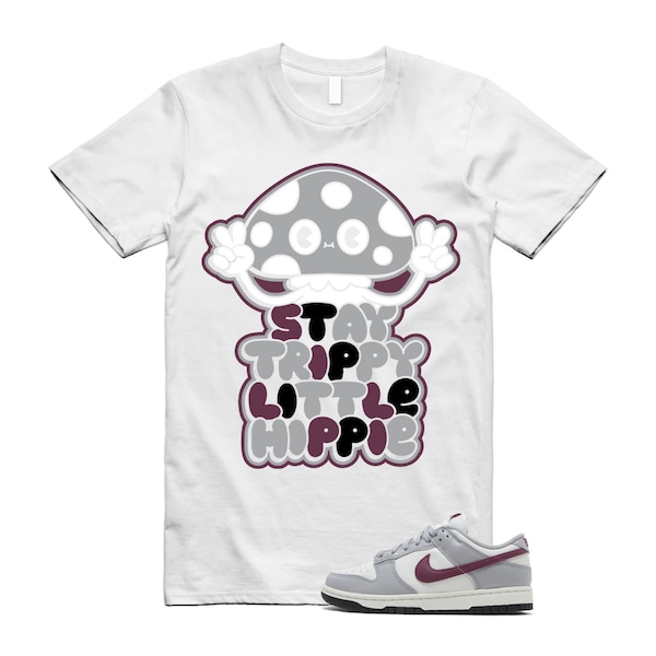 TRIPPY T Shirt to match N Dunk Low Pale Ivory Redwood WMNS Light Silver Sail Black White Grey Team Red Hoodie