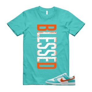 White aqua top 8s shirt