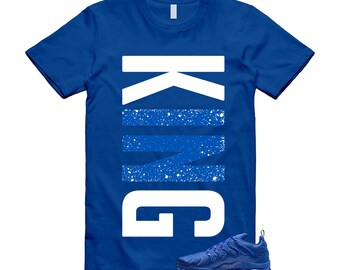 VaporMax Game Royal Blue White Air T Shirt Match KING VERT
