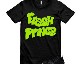 Foamposite Volt Black Air One T Shirt Match FP