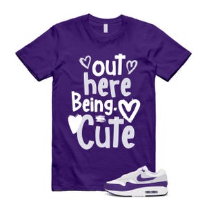 Purple air max shirt sale