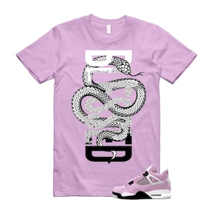 4 Orchid Neutral Grey Black White T Shirt Match SNAKEBLS