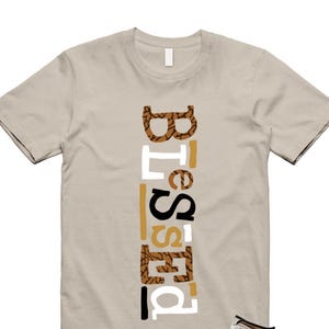 B2 T Shirt to match 1 Mid SE Brown Elephant Light Orewood British Tan Gold