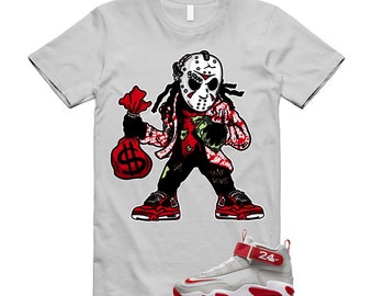 JASON T Shirt to match N Air Griffey Max 1 Cincinnati Reds Pure Platinum University White Hoodie