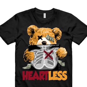 Vivid Orange Fat Tongue Black Cardinal Red 1 Mid T Shirt Match HEART