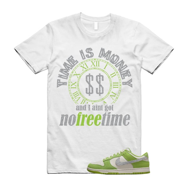 FREE TIME T Shirt to match N Dunk Low AS Safari Chlorophyll Light Iron Ore Cave Stone Hoodie