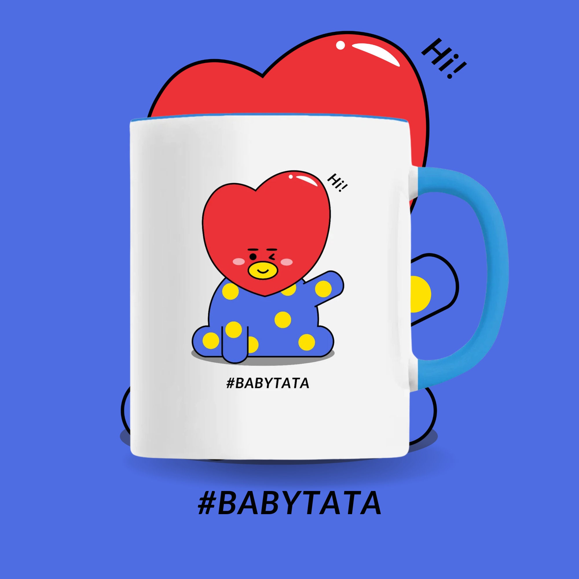 Baby Tata, Bt21, Bts, V Bts - Mug en Céramique