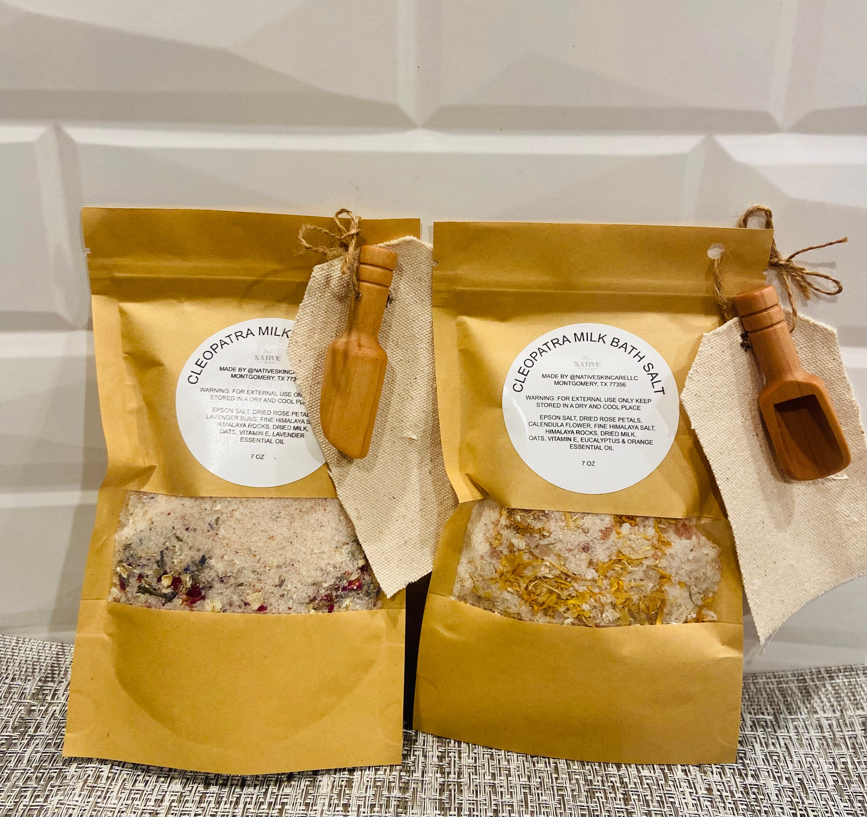 Cleopatra Milk Bath Salt - Etsy