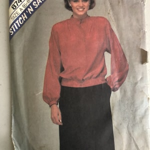 McCall's Vintage Sewing Pattern - Ladies Size 6,8,10 - Never Cut - All Inclusive - 1983 - FREE SHIPPING
