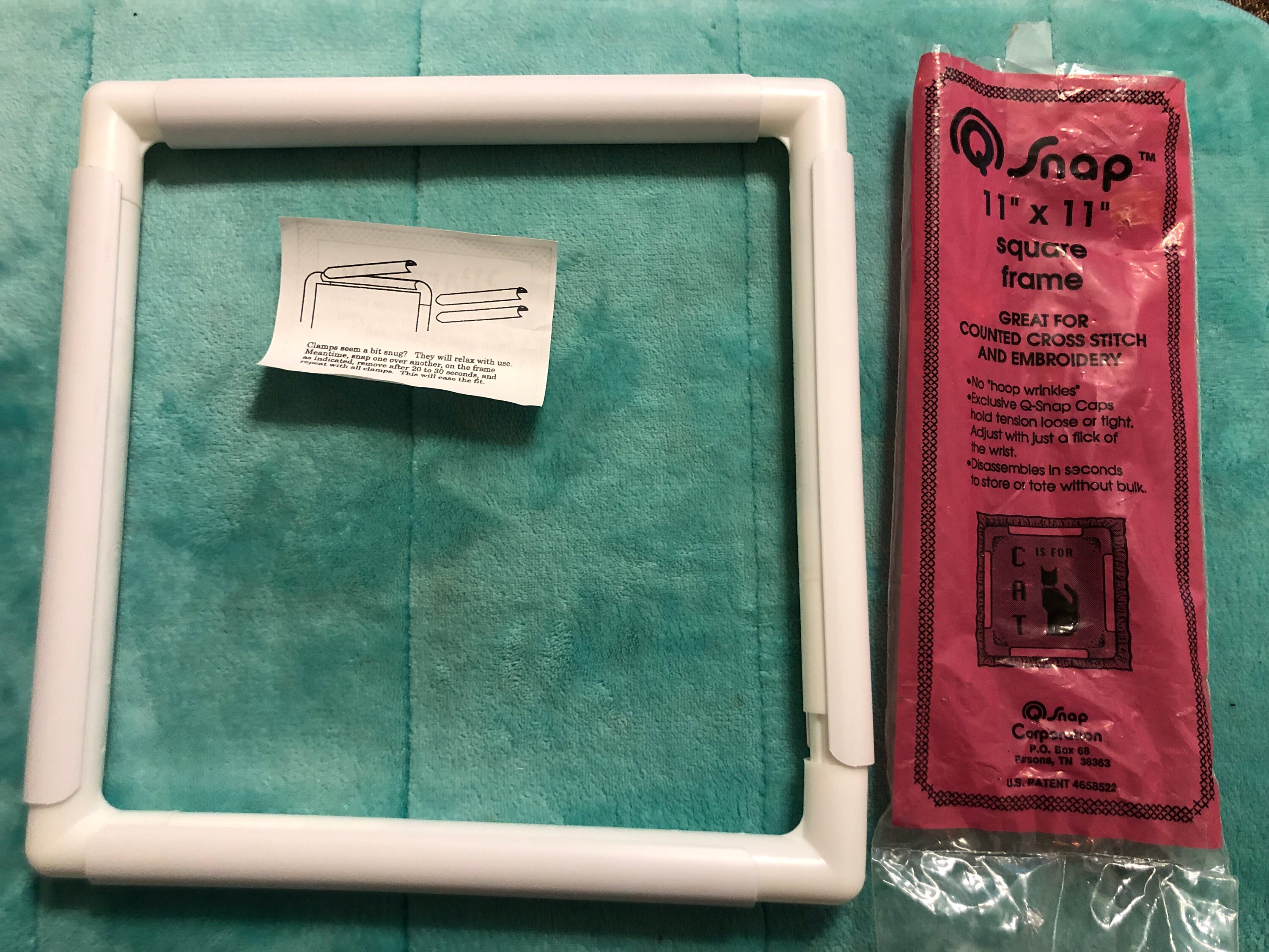 Q SNAP 11 x 11 Needlework Frame for Cross Stitch – Lindy Stitches