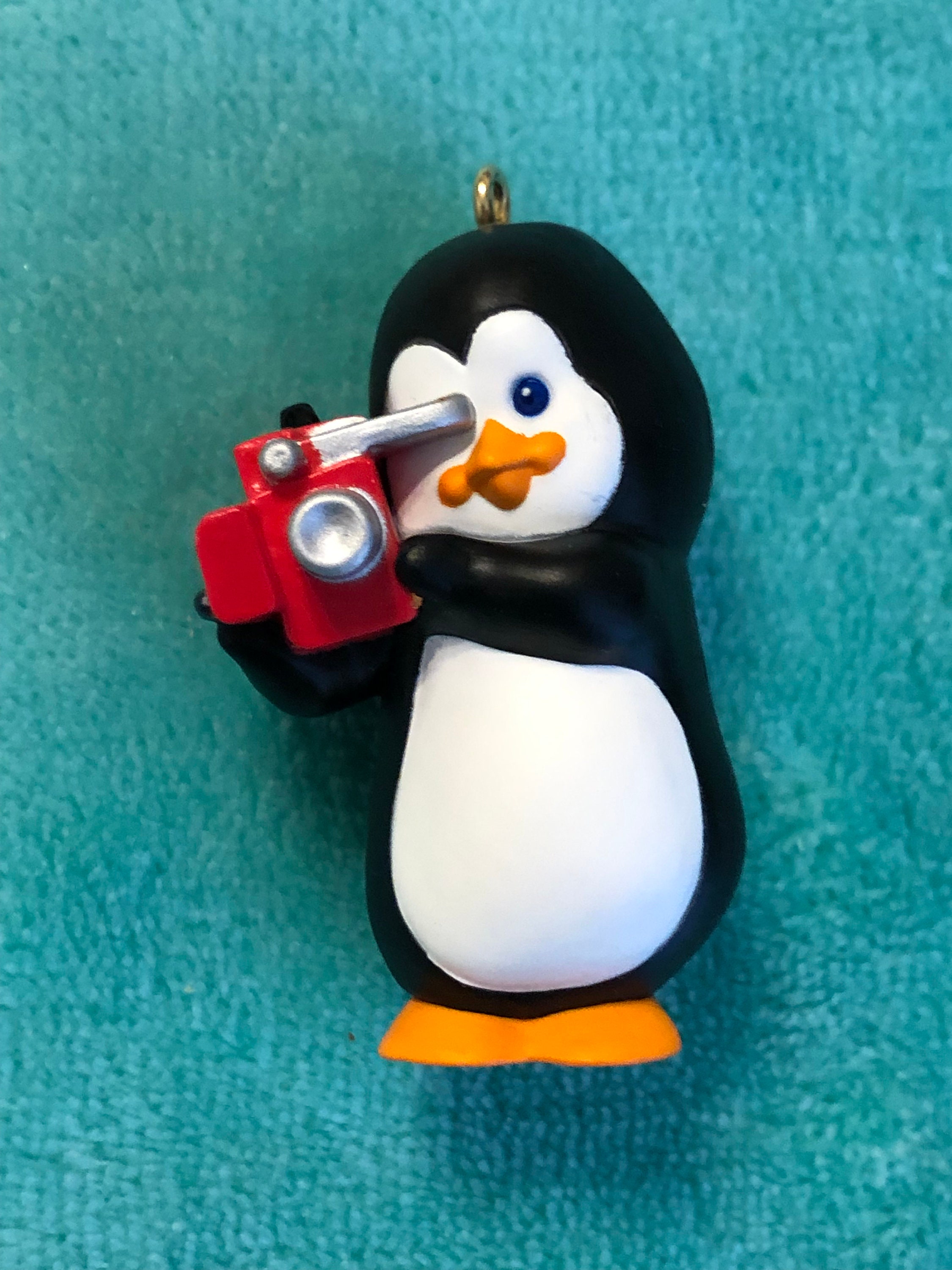 FREE SHIPPING Hallmark Keepsake Ornament Polar Video Original Box 1990