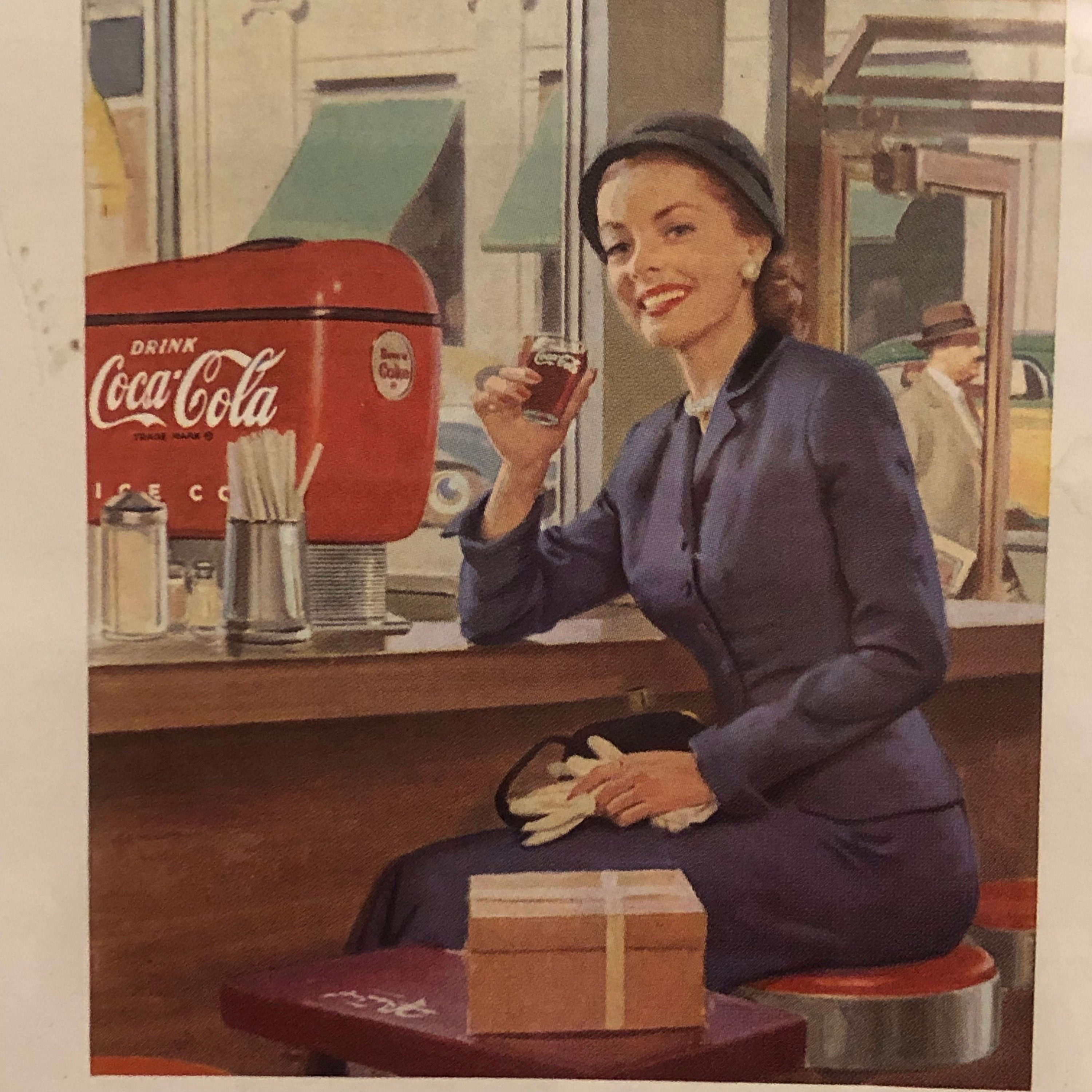 Vintage Magazine Coca-cola Advertisement-suitable for Framing-circa ...