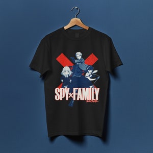 Episode x Spy Family Forger Black T-Shirt
