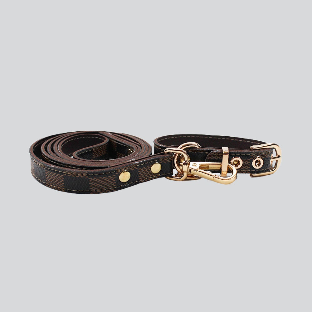 Louis Vuitton Baxter dog collar 345 Louis Vuitton Baxter dog leash 380   Louis vuitton dog collar Dog leash Baxter dog