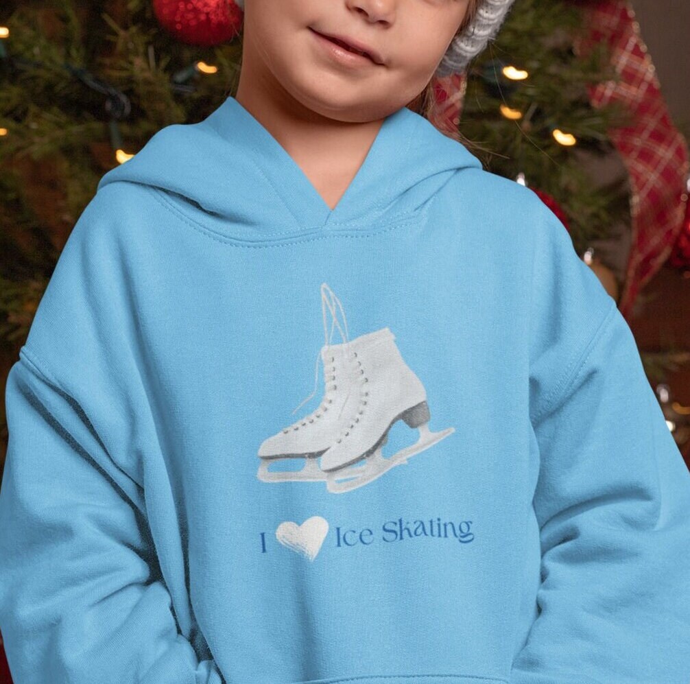 Ice Skating Sweater Etsy