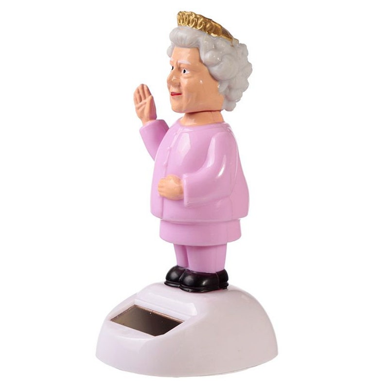 Dancing Queen Elizabeth II & Bobblehead Solar Powered Etsy