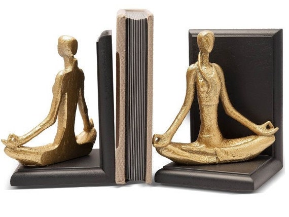 Decorative Handmade Yoga Lady Statue Decor-women Yoga Sculpture Namaste  Gifts abstract Yoga Sculpture-book Holder Yoga Statue-home Decor -   Canada