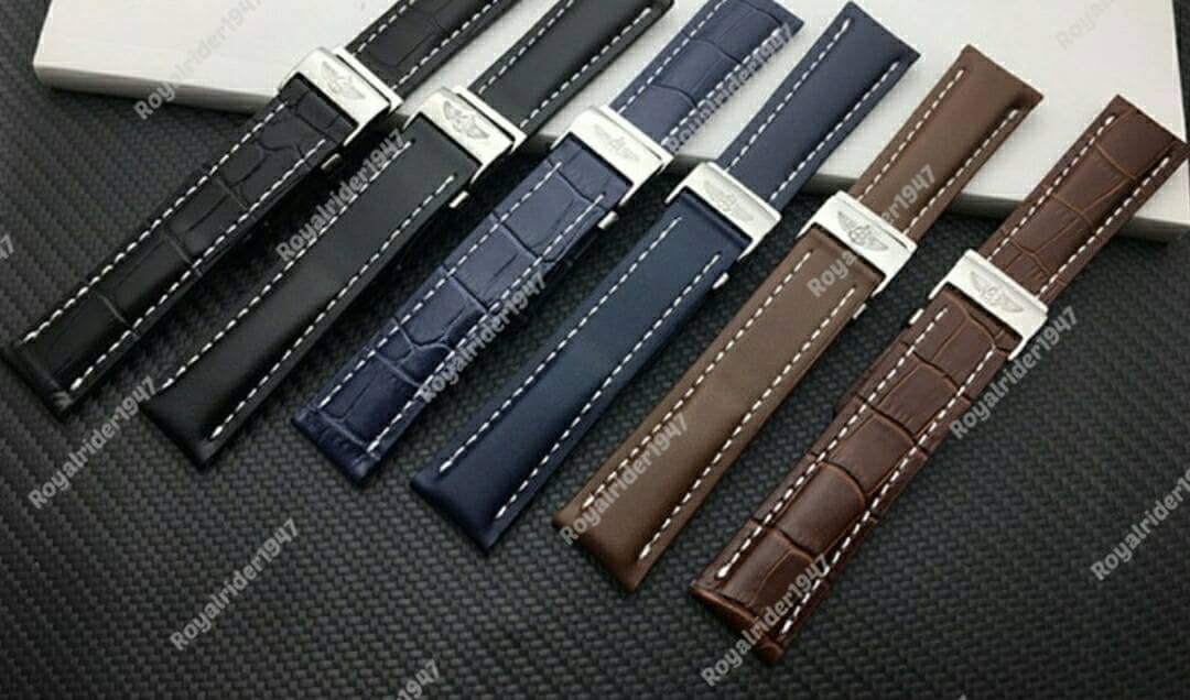 Buy Wide Leather Watch Band Online In India -  India