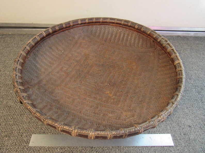 Antique Philippine Ifugao Basket 14 Etsy