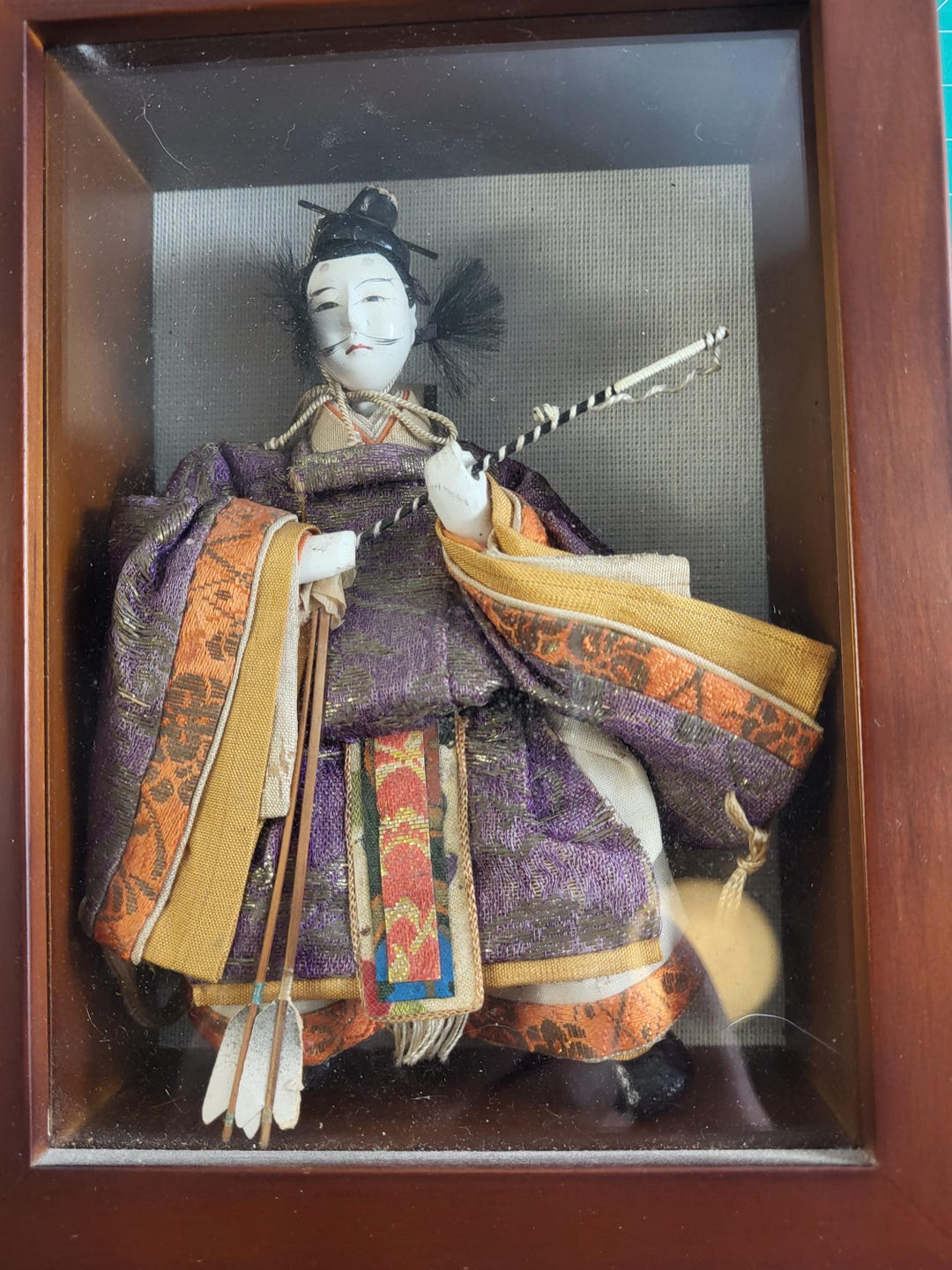 Custom Shadow Box With Japanese Figurine - Etsy