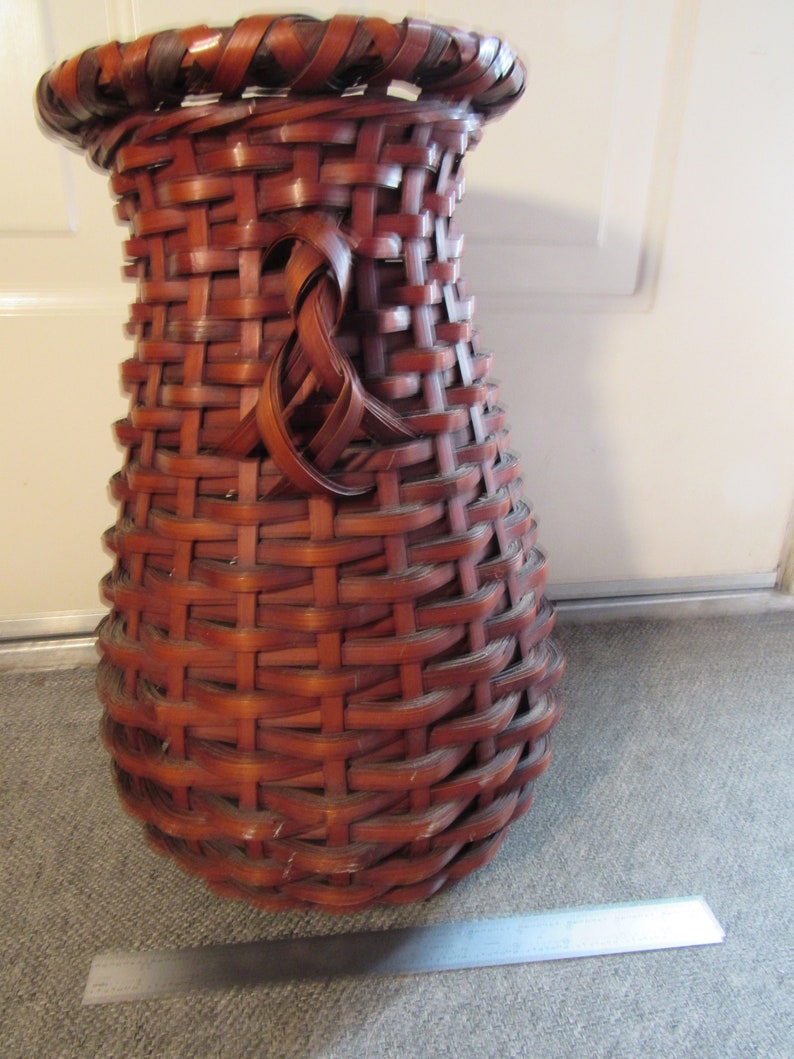 Beautiful Rare Japanese Ikebana Vintage Flower Basket Etsy