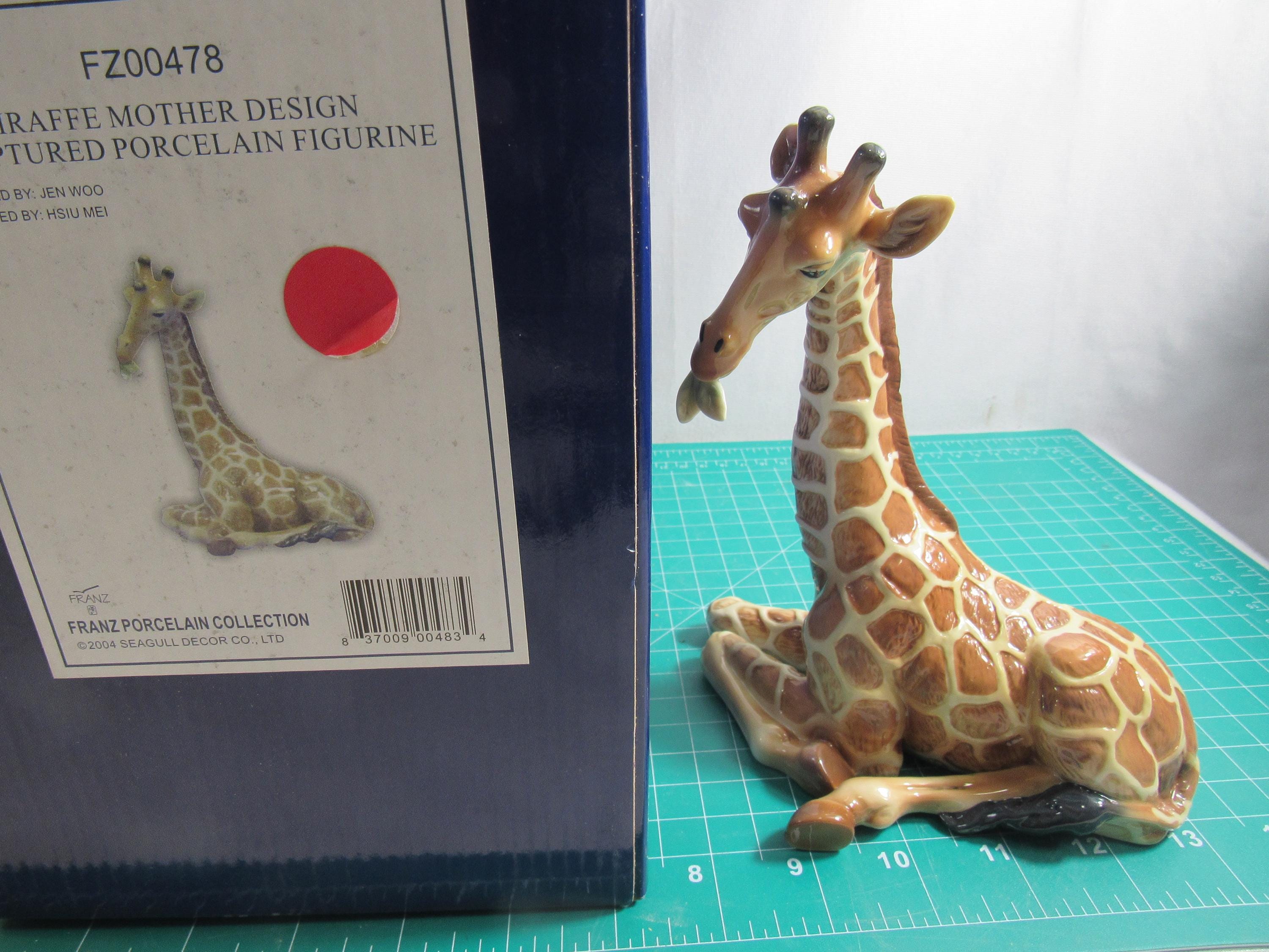 Franz Porcelain Giraffe Mother FZ00478 - Etsy