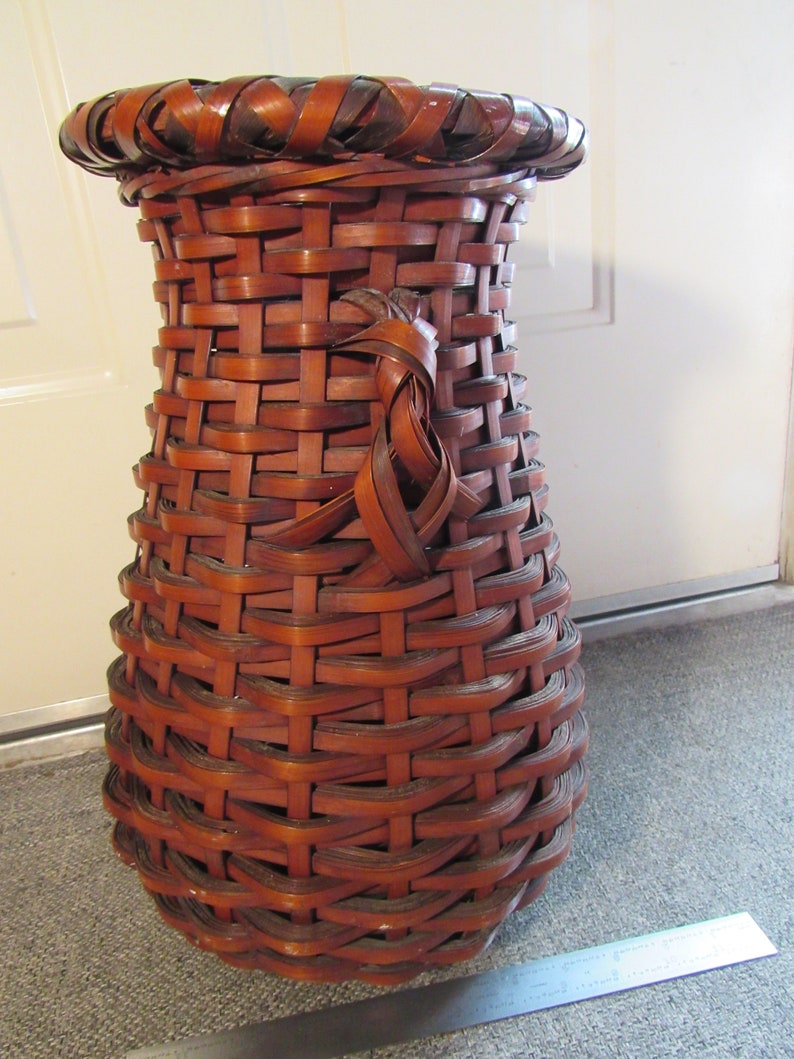 Beautiful Rare Japanese Ikebana Vintage Flower Basket Etsy