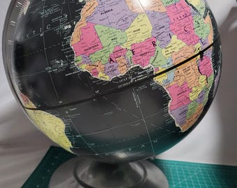 IKEA LINDRANDE Decoration Earth Globe Black 11