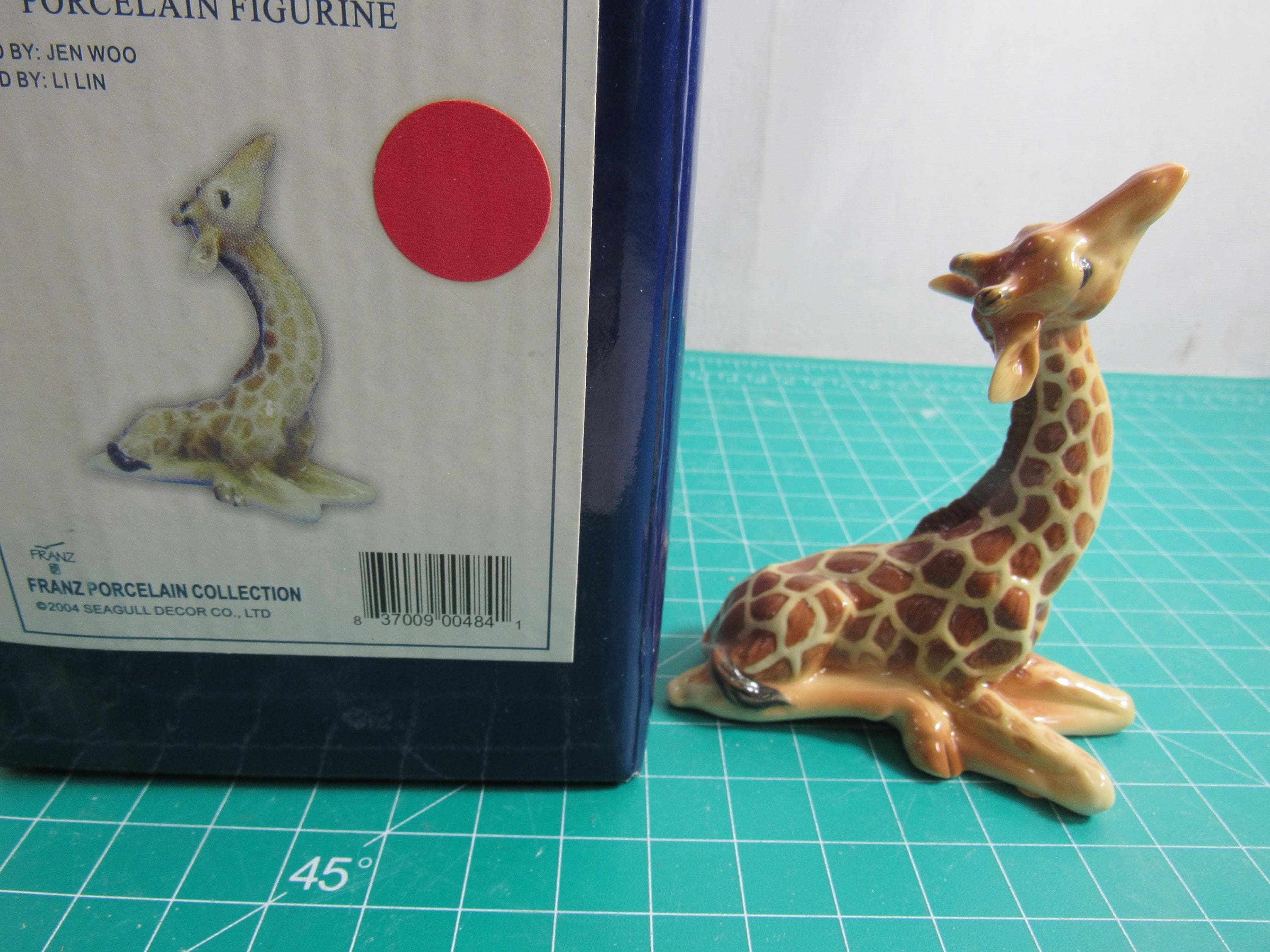 Franz 置物 Franz Giraffe Porcelain - Etsy
