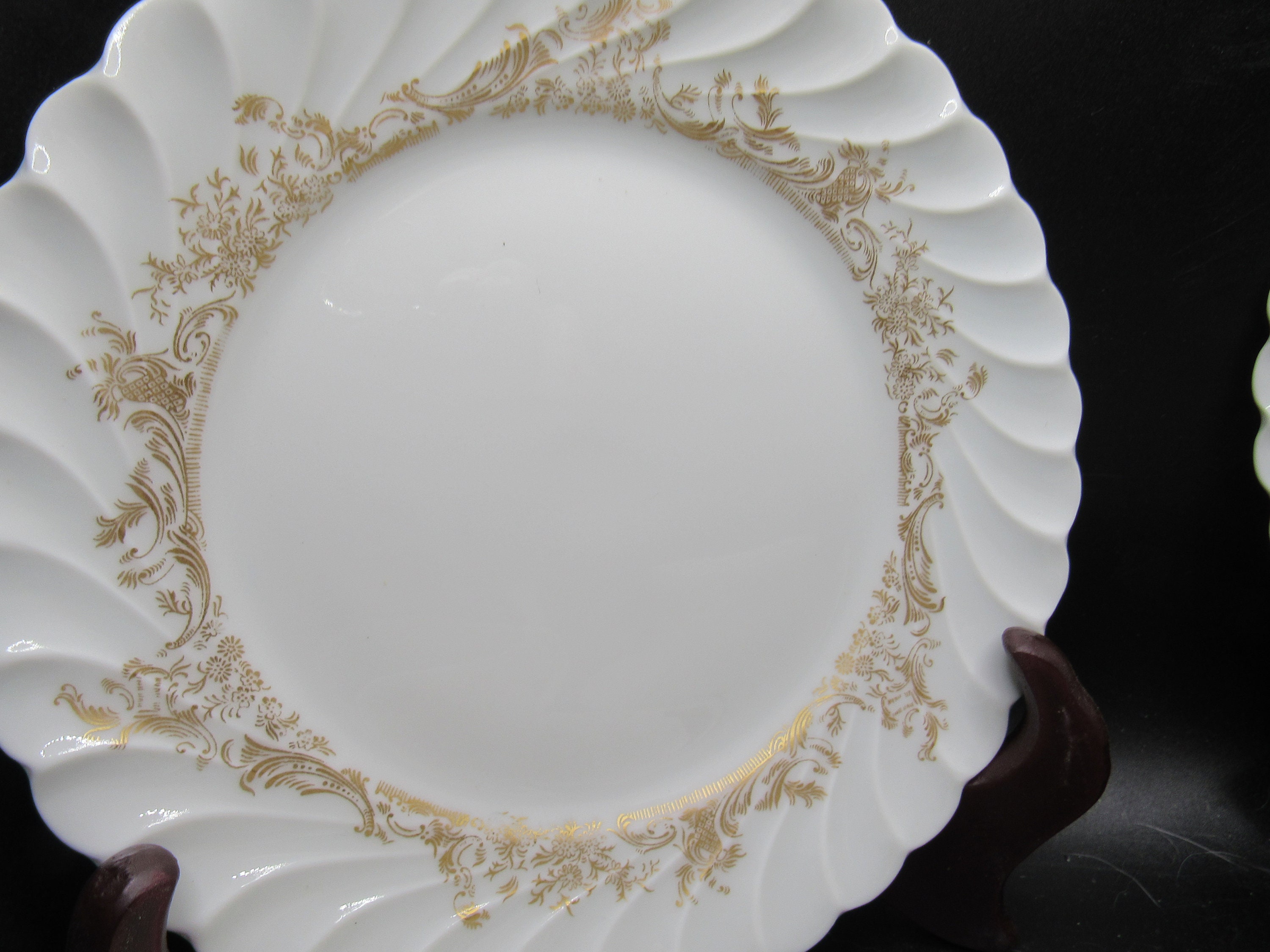 Vintage French Haviland Limoges Ladore 2 Cup/saucer, Dessert Plates Etsy