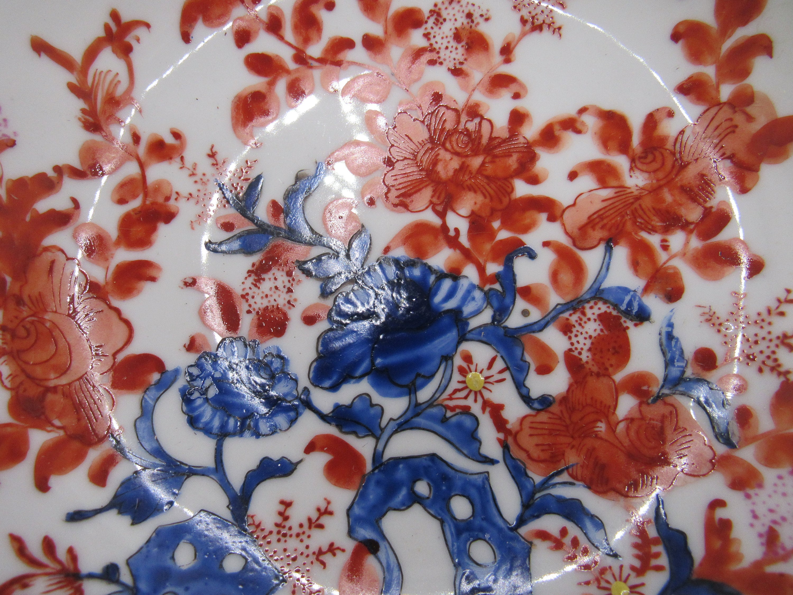 4 Vintage Imari ACF Japanese Lotus Bowls Decorated in Hong Etsy