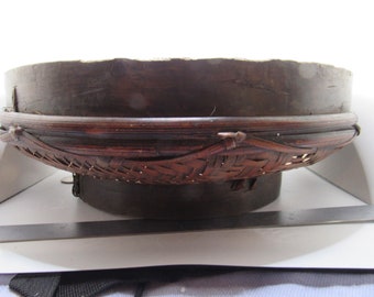 Antique Philippines Ifugao basket tray