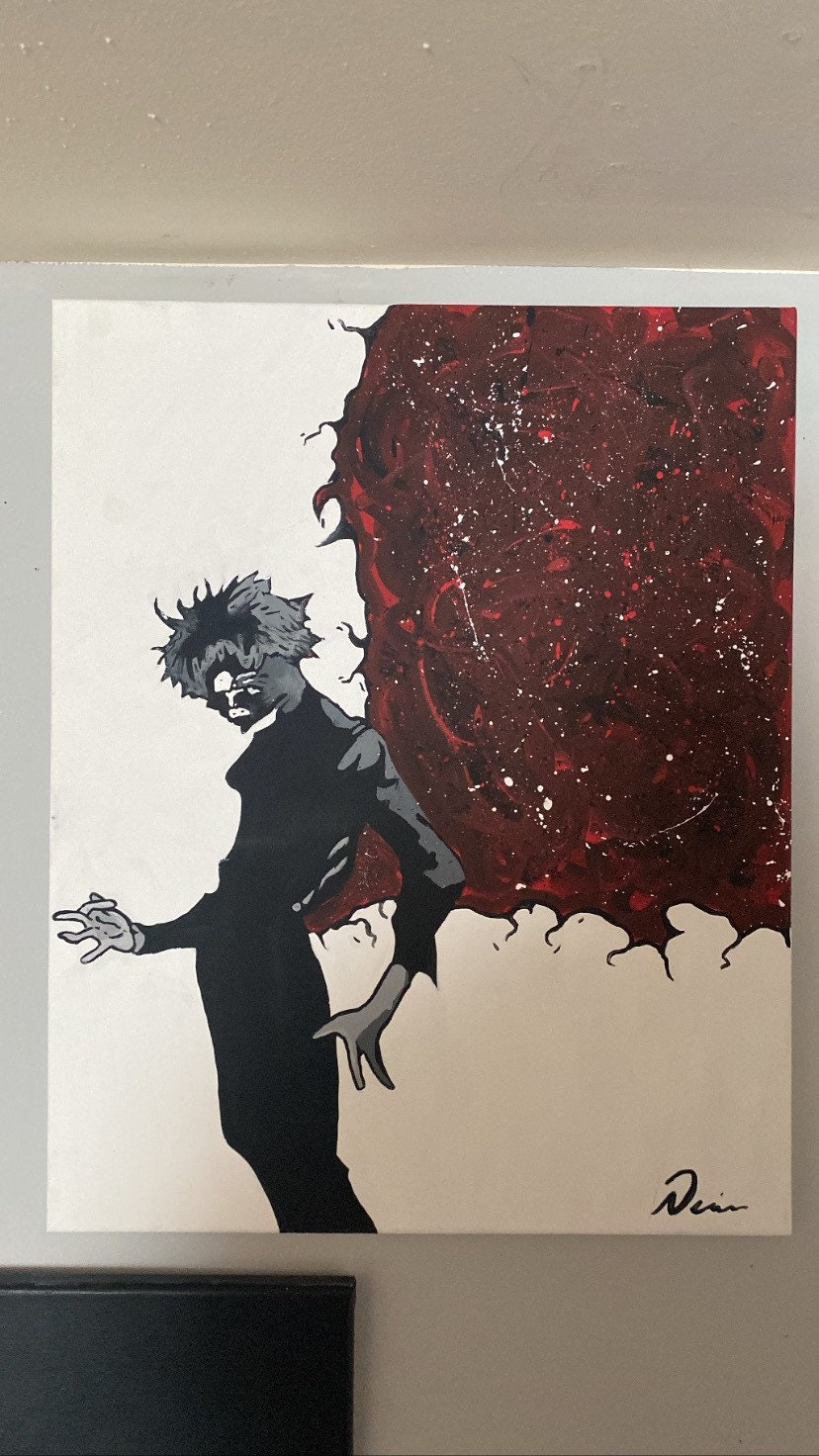 Tokyo Ghoul Anime Wall Art Painting by Rash Jan