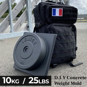 10kg/25lbs Concrete Weight Plates Mold - Medium - VeniceWeights®