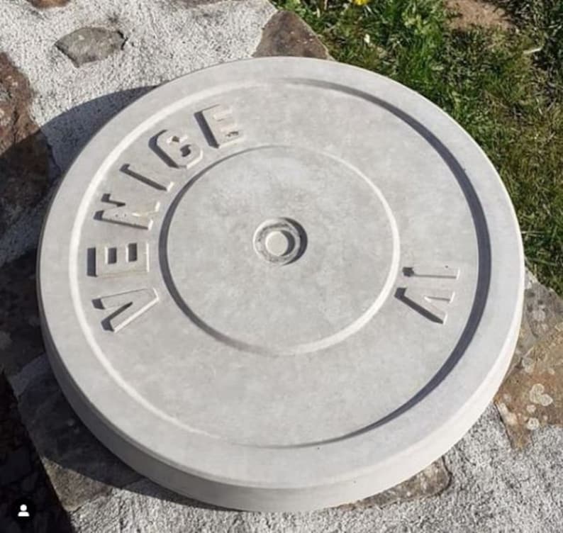 5kg / 10lbs Concrete Weight Plates Molds Small Etsy