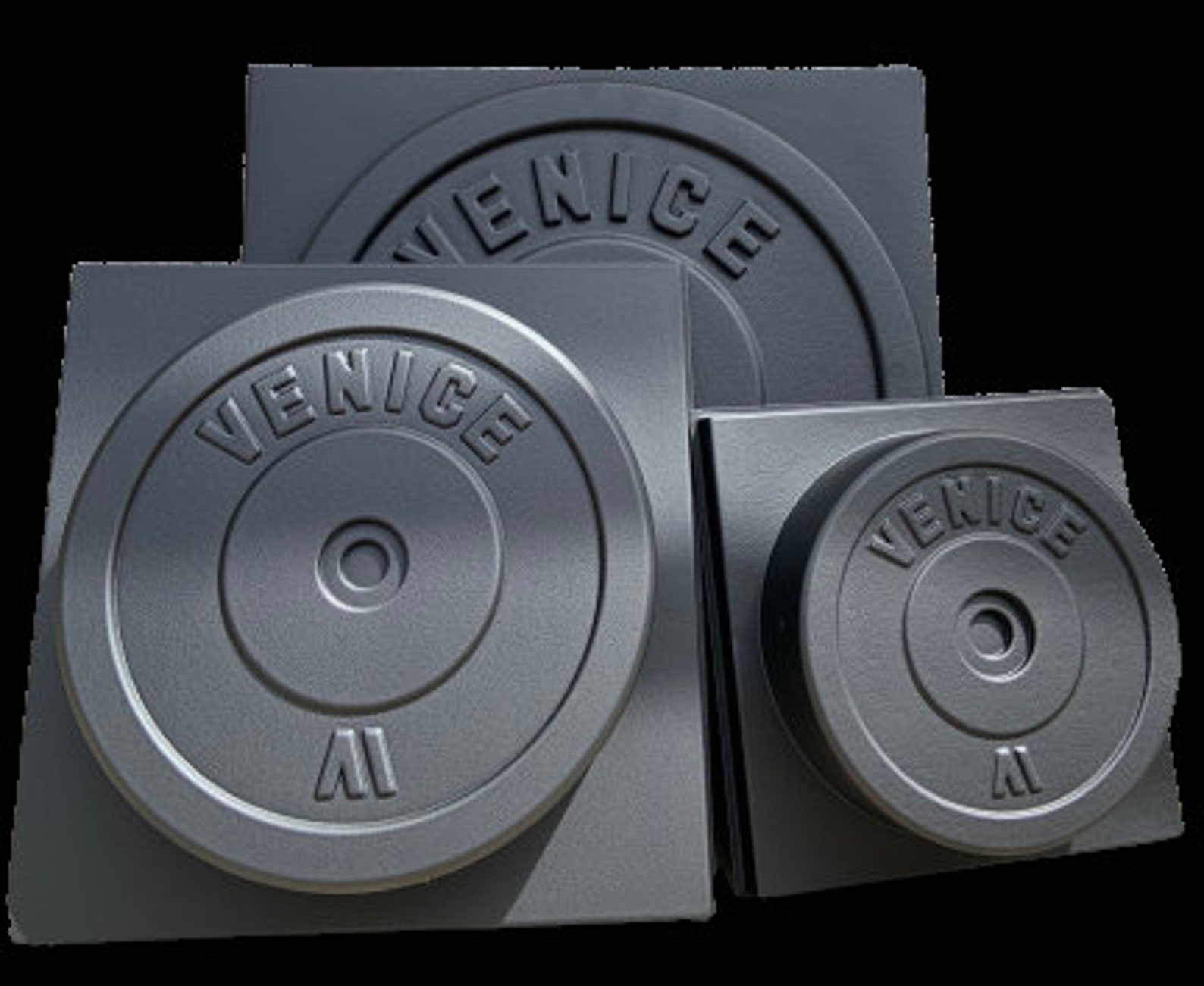 Concrete Weight Plates Molds Large 20kg/45lbs Etsy