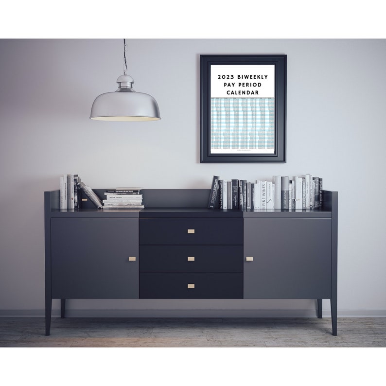 2023 Biweekly Payroll Calendar Printable PDF Poster - Etsy
