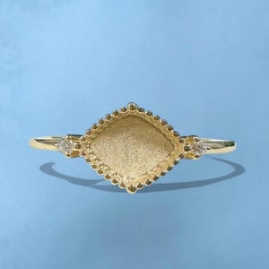 Anello in argento sterling 925 con latte materno, anello con castone rettangolare, gioielli ricordo con pietre portafortuna, gioielli fai da te con latte materno, anello ricordo con cenere