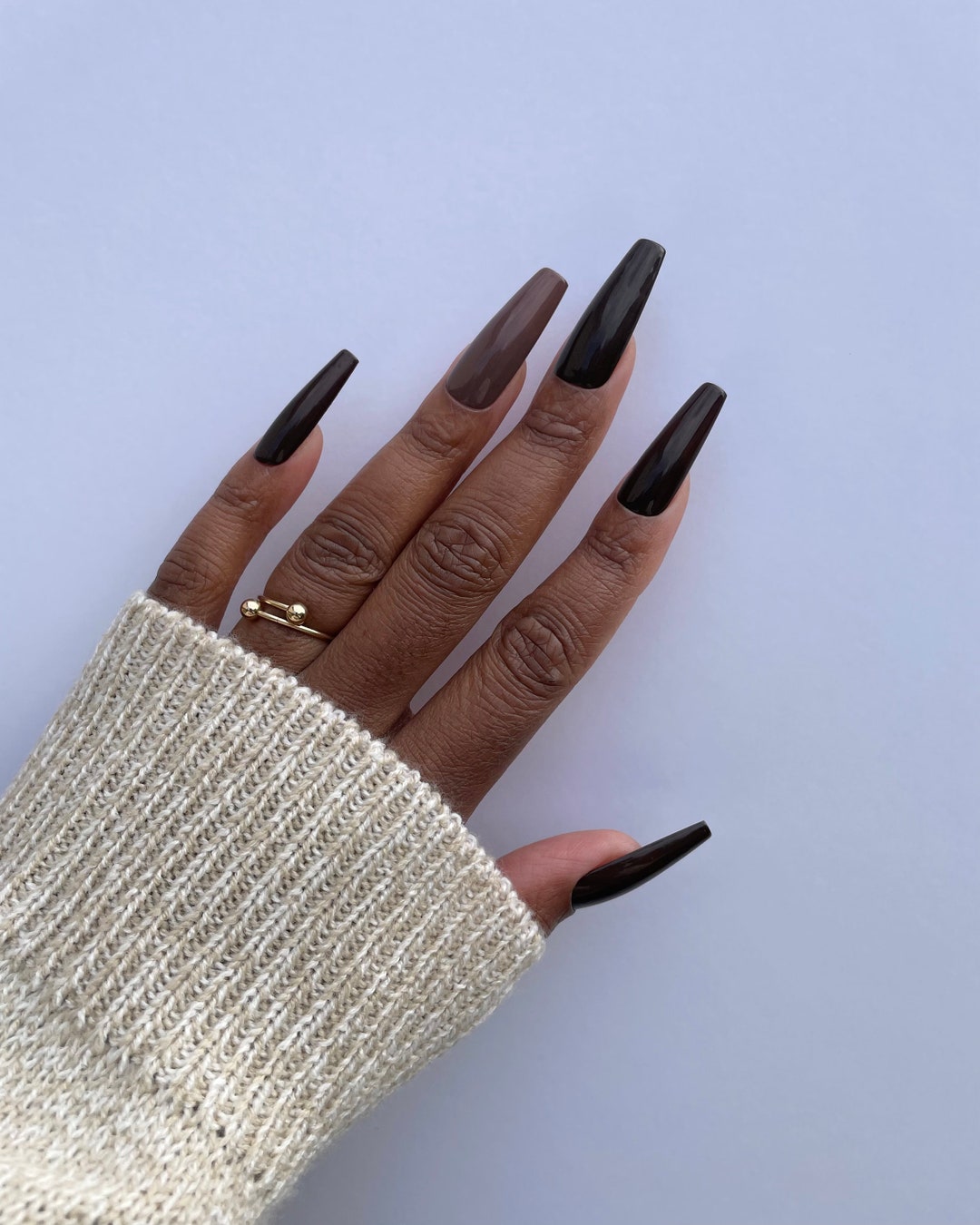 Press on Nails / Luxury Press Ons / Fake Nails / Glue on Nails / Coffin Nails - Etsy