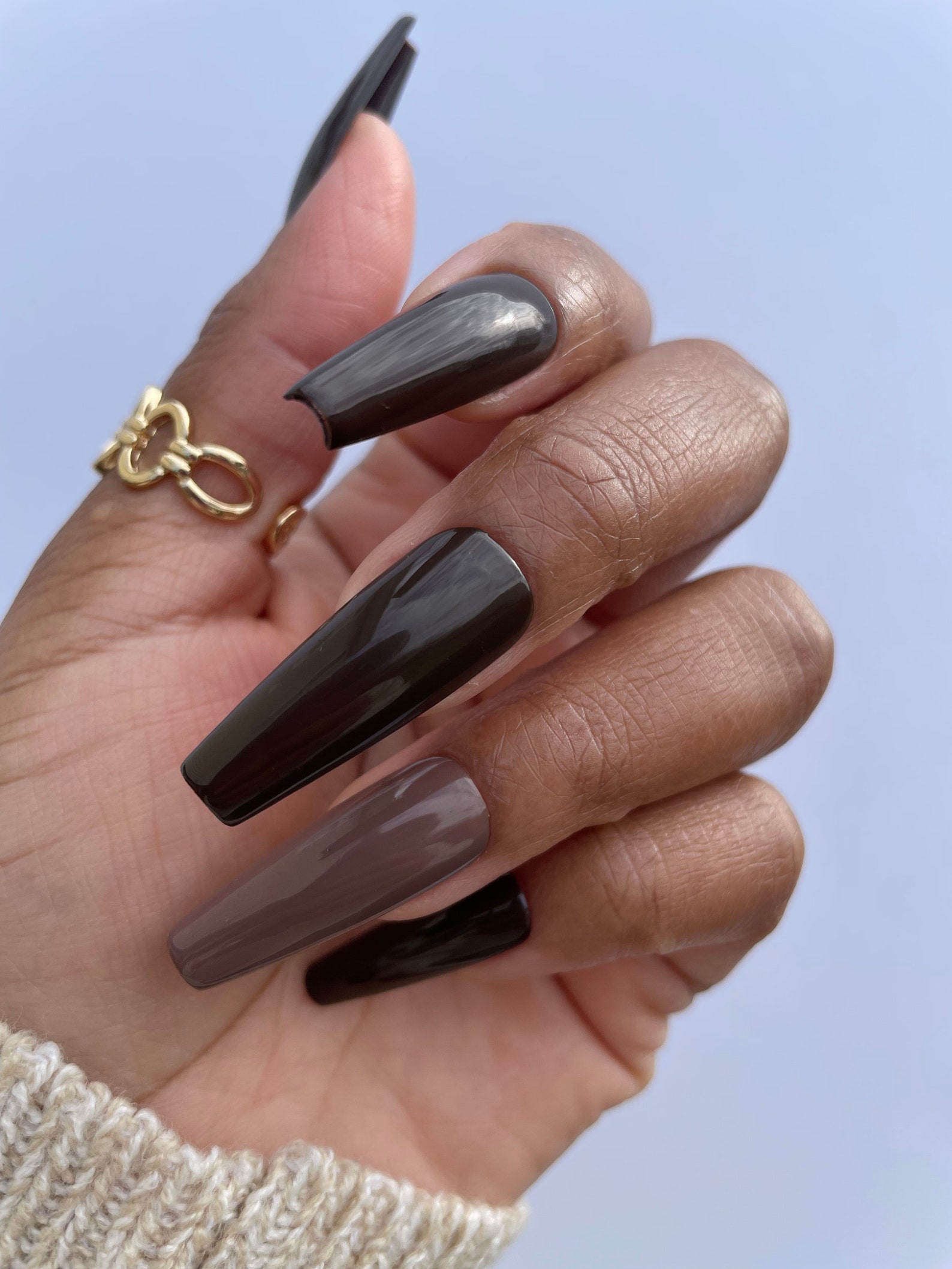 Press on Nails / Luxury Press Ons / Fake Nails / Glue on Nails / Coffin Nails - Etsy