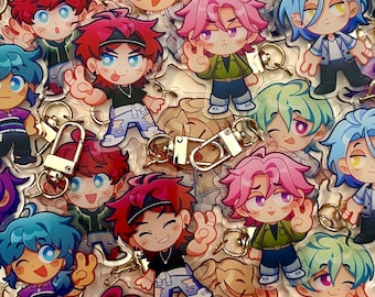 Ensemble Stars!! Alkaloid & Crazy:B Double-sided Keychains