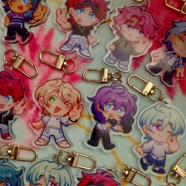 Ensemble Stars!! Alkaloid & Crazy:B Double-sided Keychains