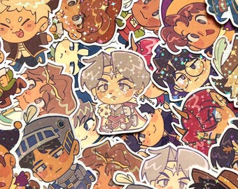 Seventeen Kpop Medieval Stickers